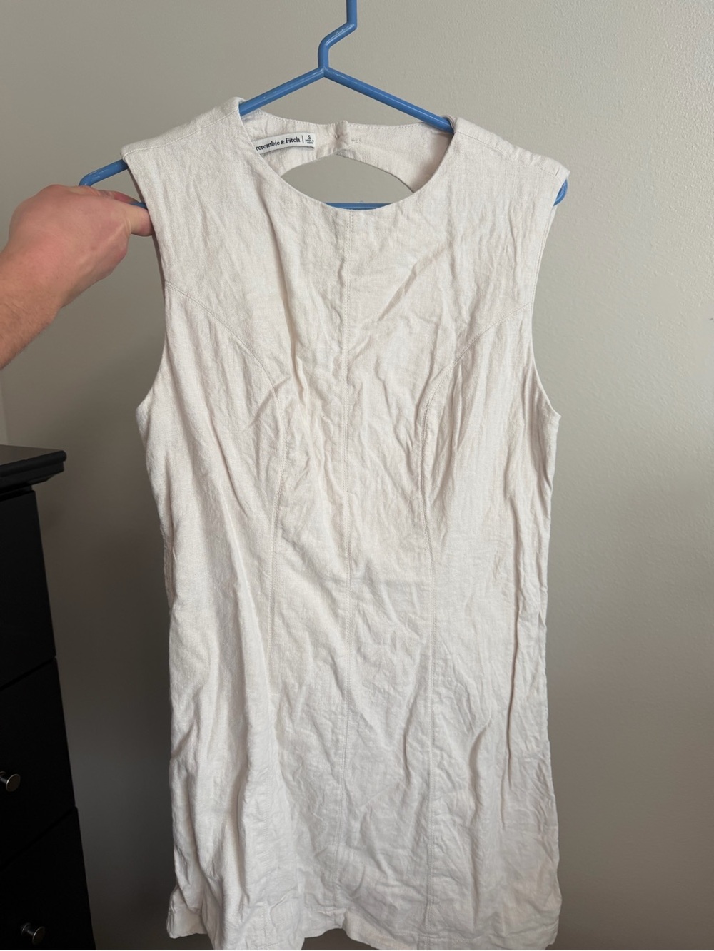 Abercrombie & Fitch Cream Mini Dress